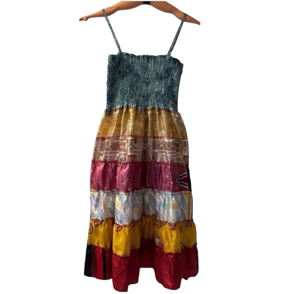 indian boutique Dresses & Skirts - India Boutique Bohemian Pattern Tiered Dress